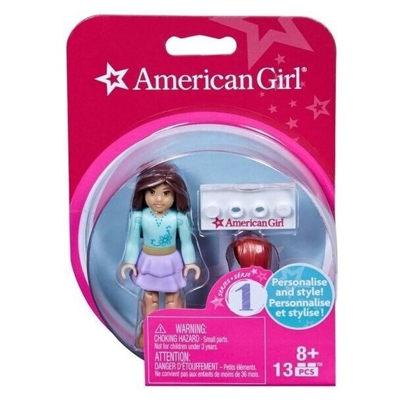 American Girl Mega Bloks Series 1 Figures LOT OF 3 RARE - See pictures - Picture 7 of 10